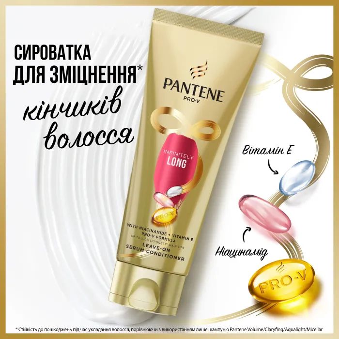 Кондиціонер для волосся Pantene Pro-V 3 Minute Miracle Infinitely Long 160 мл (8700216547055) зображення 8
