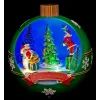 Украшение декоративное Luville Collectables Шар Новогодний 18.5 х 17 см Зеленый (8718861435313GREEN) изображение 2