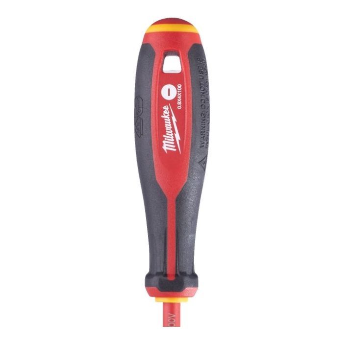 Отвертка Milwaukee трехгранная диэлектрическая VDE SL 0.8X4X100 (4932478715) изображение 2