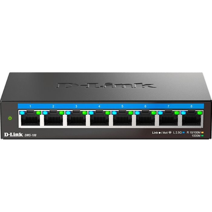 Коммутатор сетевой D-Link DMS-108 изображение 2