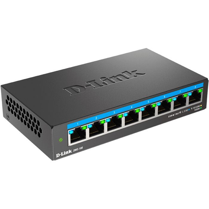 Коммутатор сетевой D-Link DMS-108 изображение 3