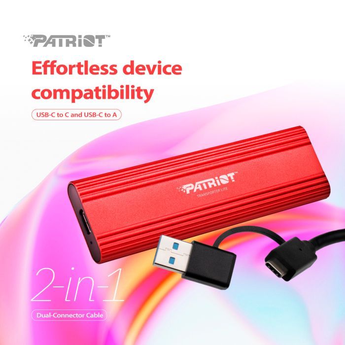 Накопичувач SSD USB-C 2TB Patriot (PTPL2TBPEC) зображення 8