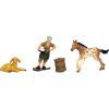 Фігурка Kids Team набір Ферма плямисте лоша, ягня, фермерка, ягня (Q9899-T1_4)