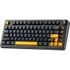 Клавиатура Aula F75 Gasket Greywood V3 switch Hot-Swap PBT Wireless/Bluetooth/USB Black (6948391208626) изображение 2