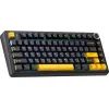 Клавиатура Aula F75 Gasket Greywood V3 switch Hot-Swap PBT Wireless/Bluetooth/USB Black (6948391208626) изображение 3