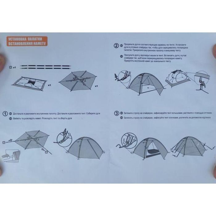 Палатка Tramp Ranger 3 (v2) Green (TRT-126) изображение 5