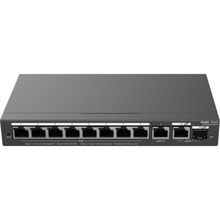 Коммутатор сетевой Ruijie Networks RG-ES210GS-P изображение 5