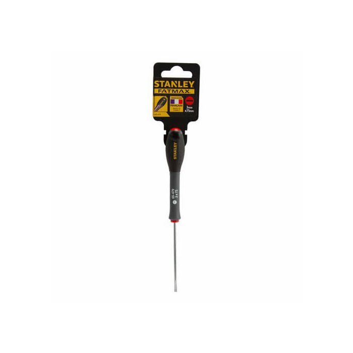 Отвертка DeWALT FatMax, SL3х75мм, расширяющееся жало. (0-65-479) изображение 2