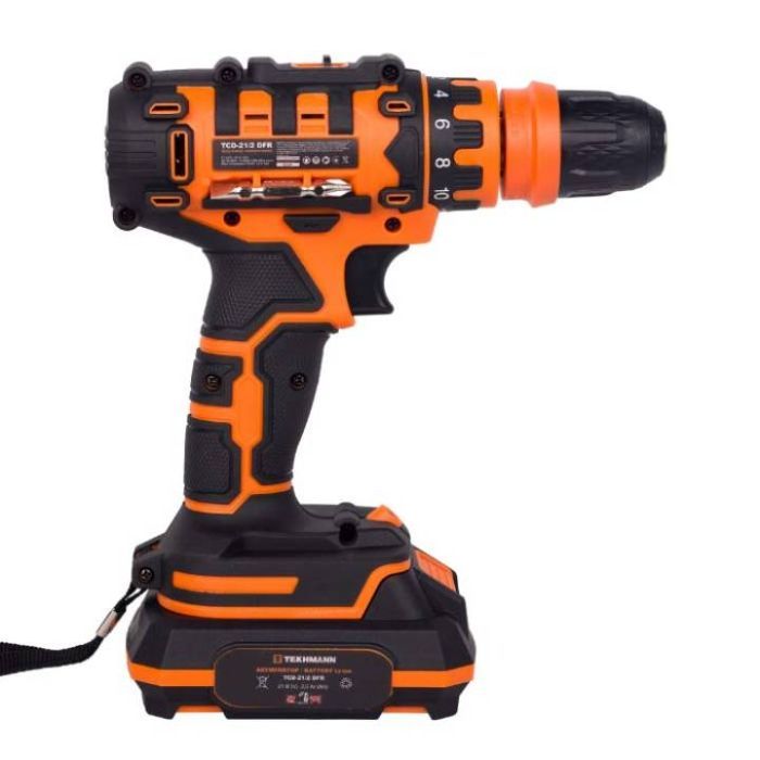 Шуруповерт Tekhmann TCD-21/2 DFR 2Ah (853785) изображение 3