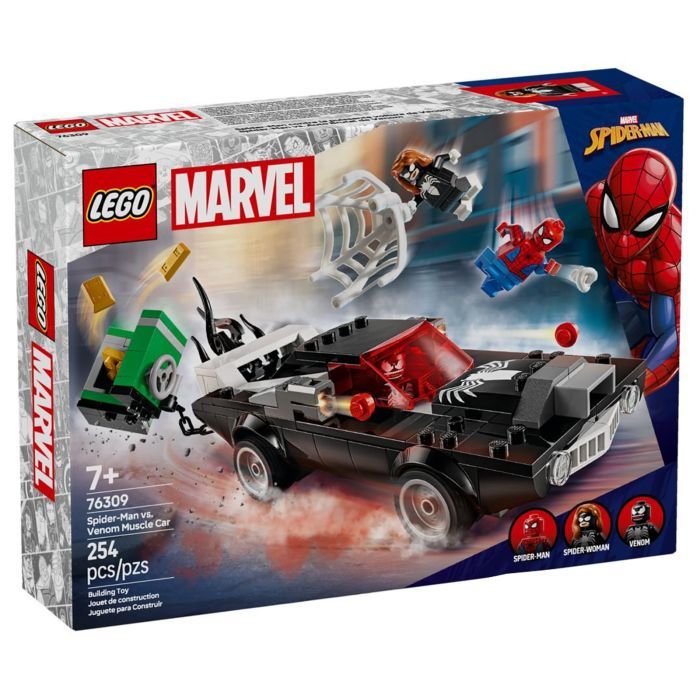 Конструктор LEGO Super Heroes Человек-паук против маслкара Венома (76309)