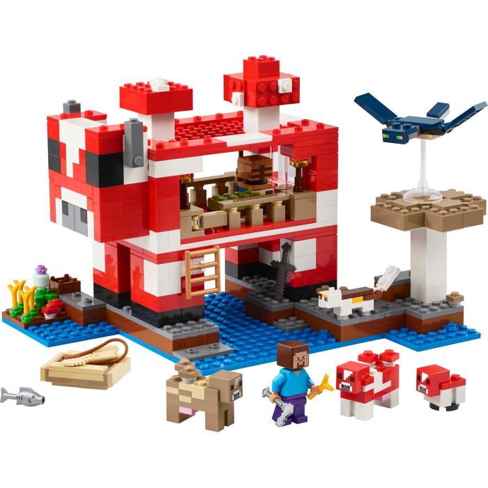 Конструктор LEGO Minecraft Грибной дом (21270) изображение 2