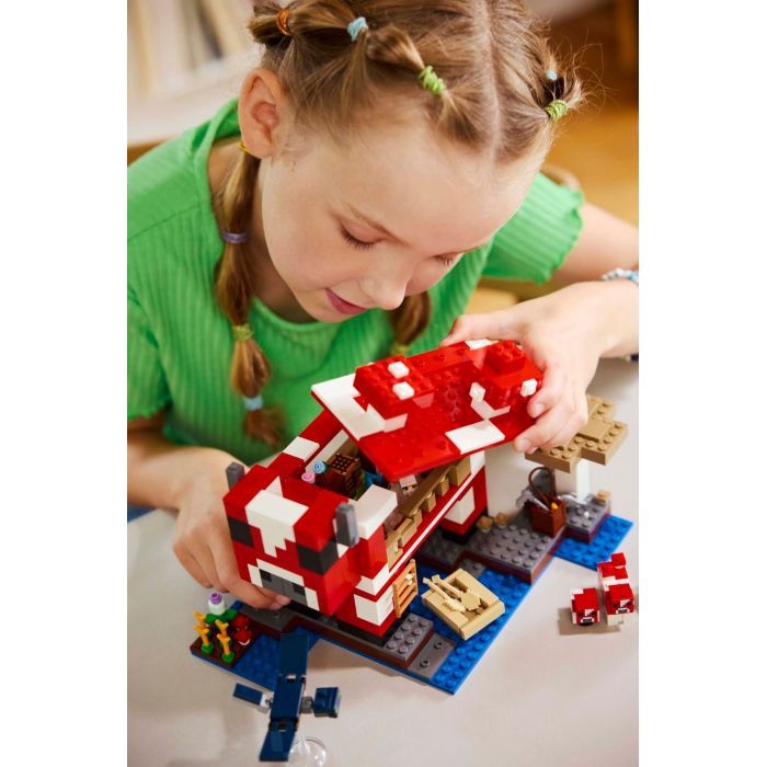Конструктор LEGO Minecraft Грибной дом (21270) изображение 8