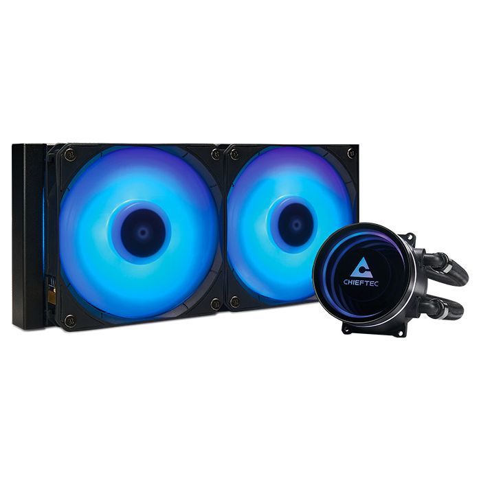 Система жидкостного охлаждения Chieftec Iceberg 240 ARGB (CLC-240-RGB)