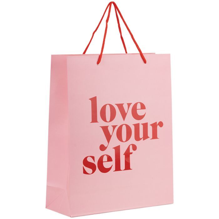 Подарочный пакет Axent бумажный Love yourself 26х32 см (8502-29-A)