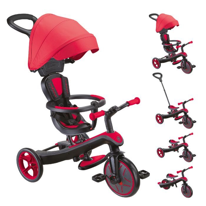 Детский велосипед Globber Explorer Trike 4 в 1, мятный (634-206) изображение 11