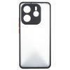 Чехол для мобильного телефона Dengos Kit Xiaomi Redmi Note 14 case Matte + glass (Black) (DG-KM-127) изображение 2