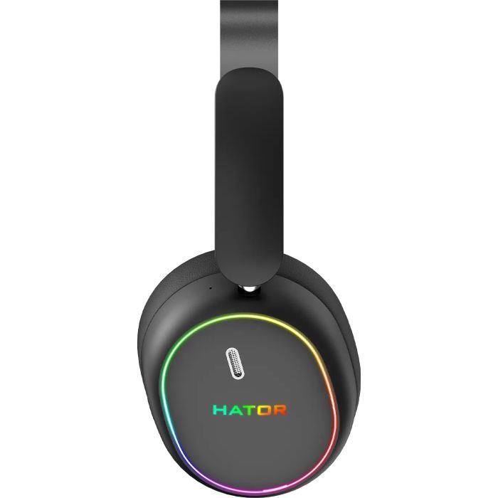 Наушники Hator Phoenix 2 Wireless Hi-Res SyncHUB connection Black (ESH40) изображение 4