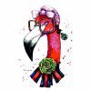 Картина по номерам Rosa Fashion Flamingo 35х45 см (4823098514367) изображение 2
