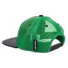 Кепка Jinx Minecraft - Creeper Sequin Youth Snapback Green (JINX-10305) изображение 3