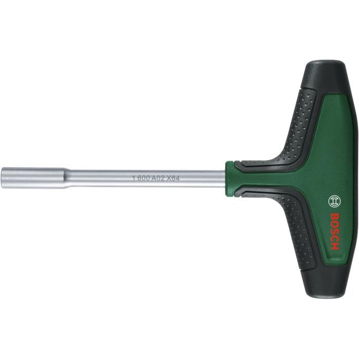 Отвертка Bosch Т-подлебная рукоятка, 160мм, сталь CrV (1.600.A02.Z9U)