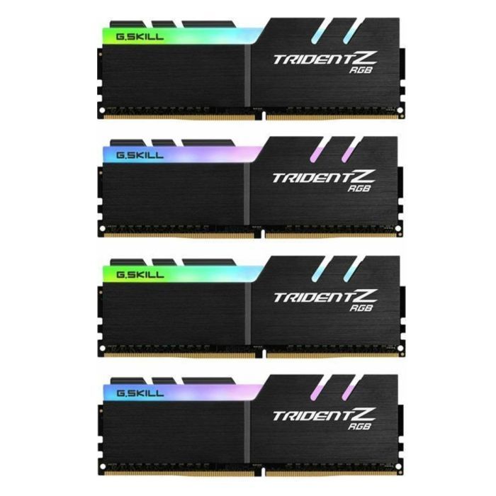 Модуль памяти для компьютера DDR4 128GB (4x32GB) 3600 MHz Trident Z RGB G.Skill (F4-3600C18Q-128GTZR)
