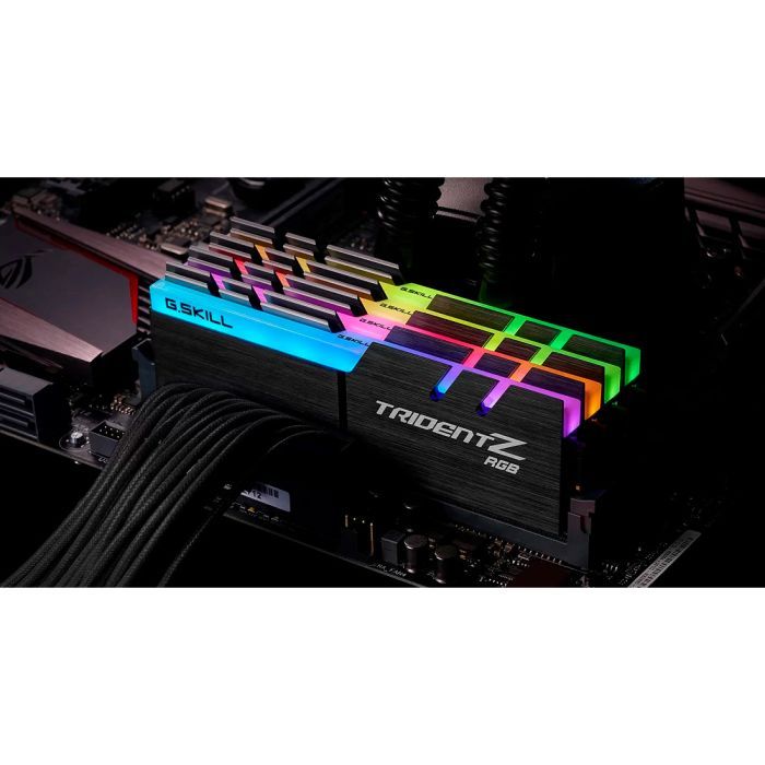 Модуль памяти для компьютера DDR4 128GB (4x32GB) 3600 MHz Trident Z RGB G.Skill (F4-3600C18Q-128GTZR) изображение 4