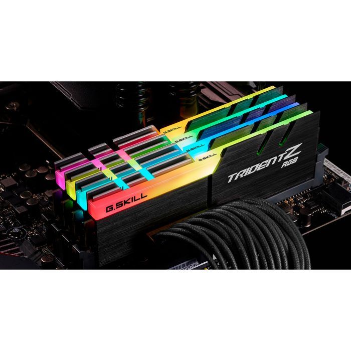 Модуль памяти для компьютера DDR4 128GB (4x32GB) 3600 MHz Trident Z RGB G.Skill (F4-3600C18Q-128GTZR) изображение 5