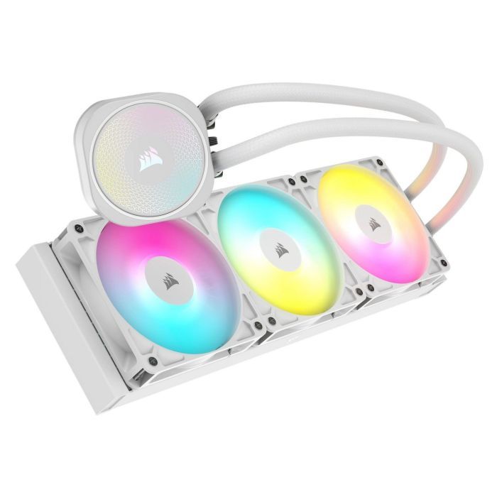 Система жидкостного охлаждения Corsair NAUTILUS 360 ARGB White (CW-9060095-WW) изображение 2