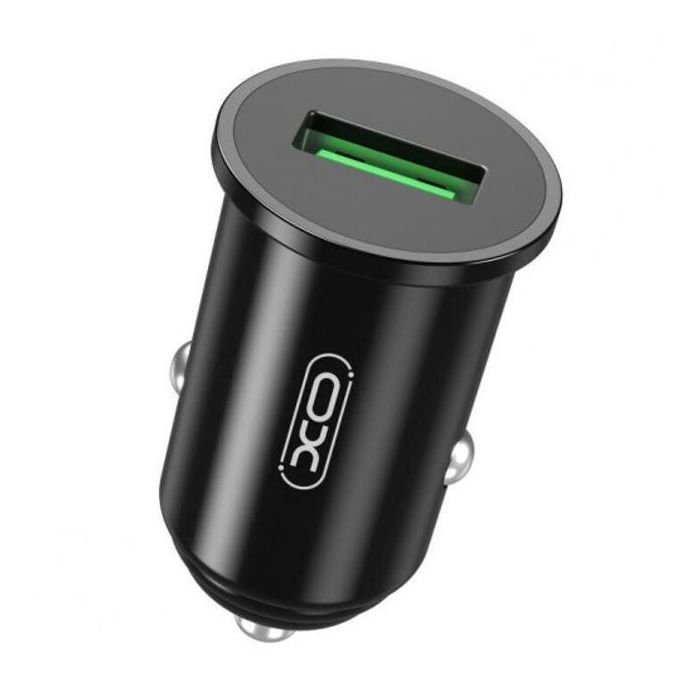 Зарядний пристрій XO TZ12 QC3.0 (1USB/18W) + USB - Type-C Black (XO-TZ12-BK) зображення 3