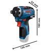 Шуруповерт Bosch GSR 12V-35 HX 12В 2х3.0Агод 2035Нм 4601750обхв 0.57кг (0.601.9J9.101) изображение 3