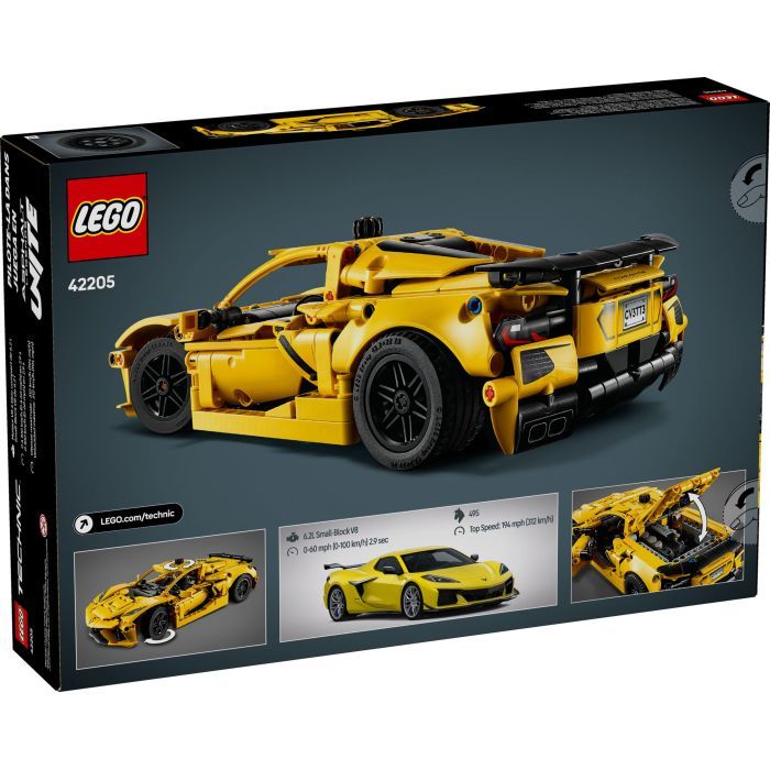 Конструктор LEGO Technic Chevrolet Corvette Stingray (42205) изображение 7