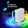 Зарядное устройство Canyon CU140ACC GaN 150W 3xPD 1xQC EU White (CNS-CUW140ACC) изображение 12