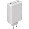 Зарядное устройство Canyon CU140ACC GaN 150W 3xPD 1xQC EU White (CNS-CUW140ACC)