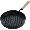 Сковорода GreenPan Eco Smartshape гриль 28 см світле дерево (CC006449-001)