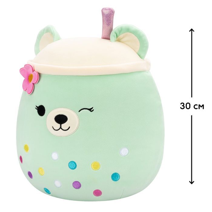 Мягкая игрушка Squishmallows Мятный медведь 30 см (SQER01266) изображение 2