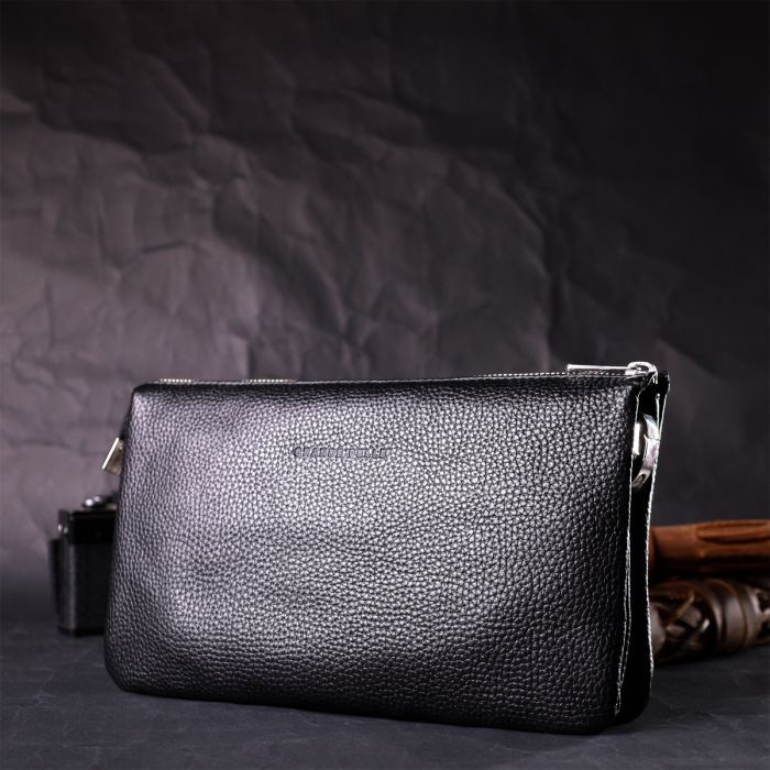 Сумка Grande Pelle Из натуральной кожи Белая (11635) изображение 10