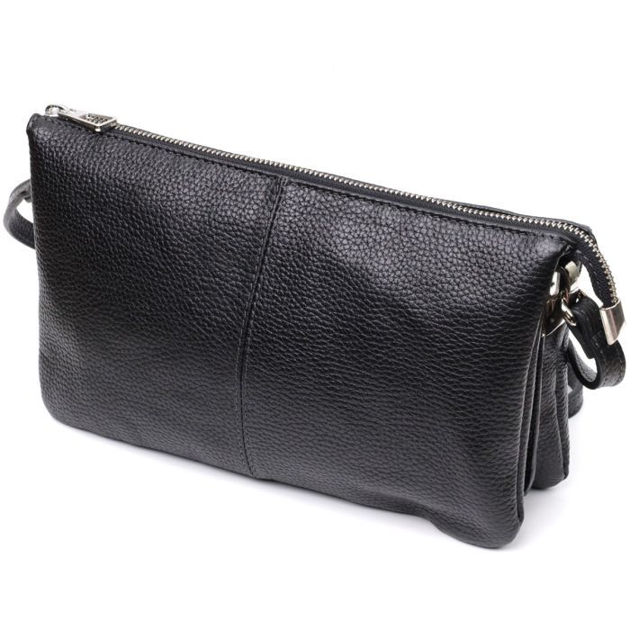 Сумка Grande Pelle Из натуральной кожи Белая (11635) изображение 2