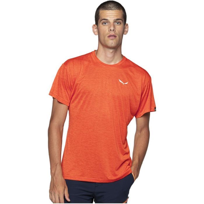 Футболка Salewa Puez Melange Dry 26537 5286 - 48/M - темно-оливковий (013.012.1664)