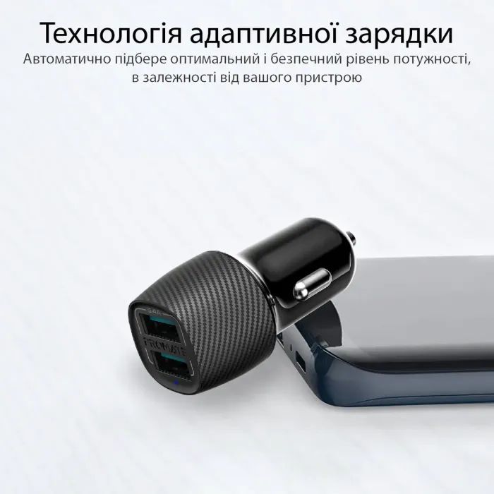 Зарядное устройство Promate voltrip-duo.black изображение 6