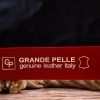 Ремінь Grande Pelle Жіночий з натуральної шкіри Червоний (21475) зображення 9