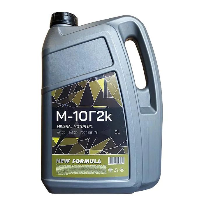 Моторна олива NEW FORMULA М10Г2К кан. 5л ПЕ (4,5кг) (NF196259)