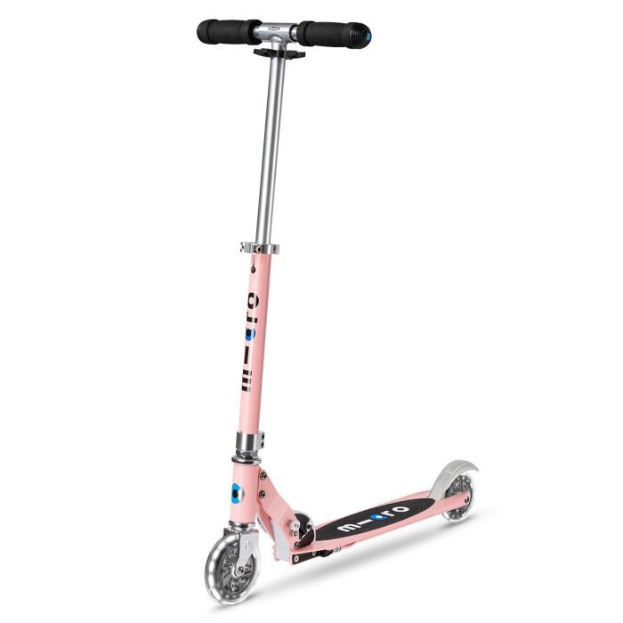 Самокат Micro Sprite LED Неохром (SA0237)