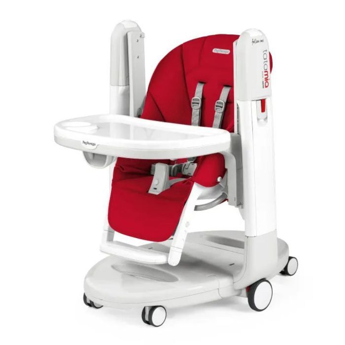 Стульчик для кормления Peg-Perego Tatamia Follow Me Fragola красный (IH02000001BL59) изображение 9