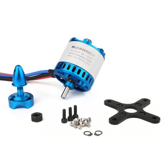Двигатель для дрона SunnySky SunnySky x Series v3 x3530 280KV упаковка 60 шт. (3530-280KVBULK) изображение 2