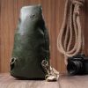 Сумка Vintage З екошкіри Зелена (22755) зображення 10
