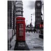 Книга записная Axent R&B Telephone А5, 96 листов, клетка, твердая обложка (8457-5-A)