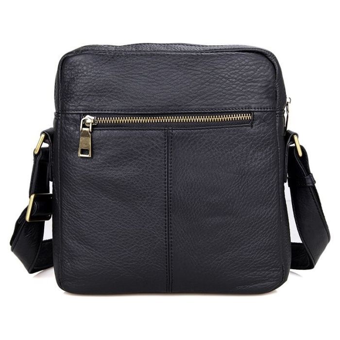 Сумка Vintage Через плечо Черная (14436) изображение 7