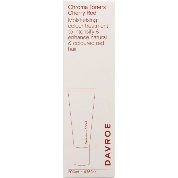 Оттеночный бальзам Davroe Chroma Colour Treatments Cherry Red Toner 200 мл (9326123009500) изображение 2
