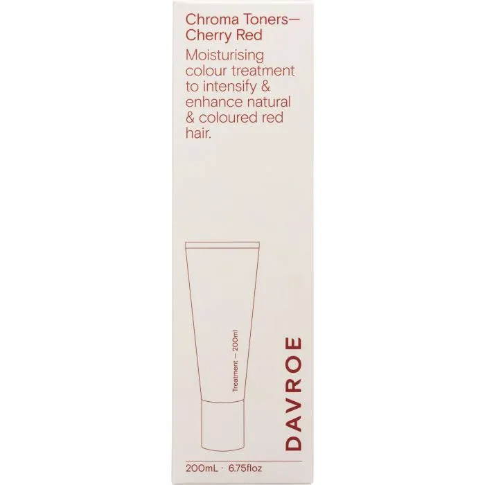 Оттеночный бальзам Davroe Chroma Colour Treatments Cherry Red Toner 200 мл (9326123009500) изображение 2