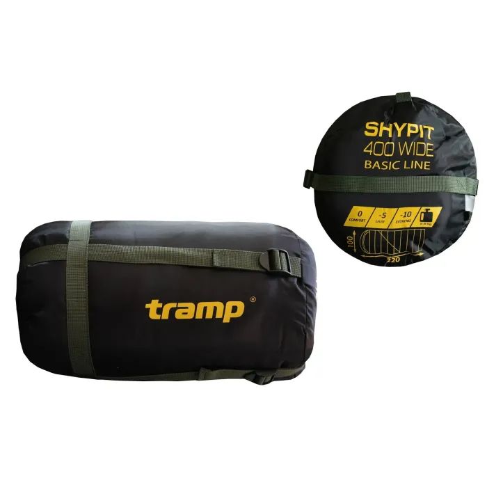 Спальный мешок Tramp Shypit 400 Wide Olive Left (UTRS-060L-L) изображение 12